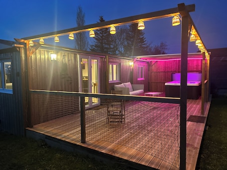 Terrace/patio. Charming seaside location, near beach and GR34