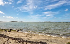 Vlak bij het strand, vissen