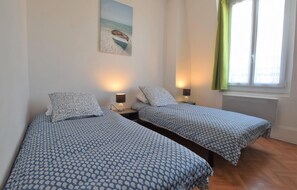 2 chambres, accès au Wi-Fi (inclus)