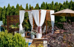 Terrace/patio - Stunning apartment in Turcin with sauna (Turcin)