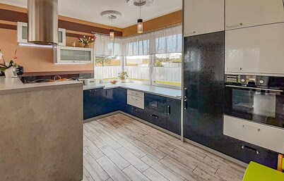 Awesome home in Mragowo with lake view