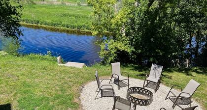 Waterfront 3 bedroom upper vacation home.