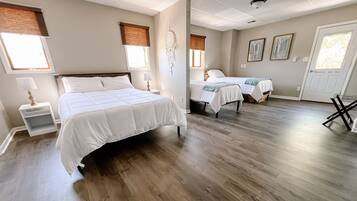 3 habitaciones, tabla de planchar con plancha y wifi gratis