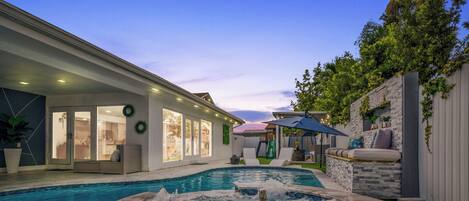 Außenpool, beheizter Pool