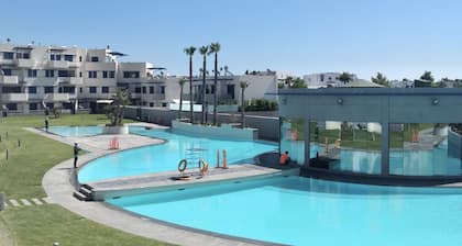 New complex with balcony and private pools
