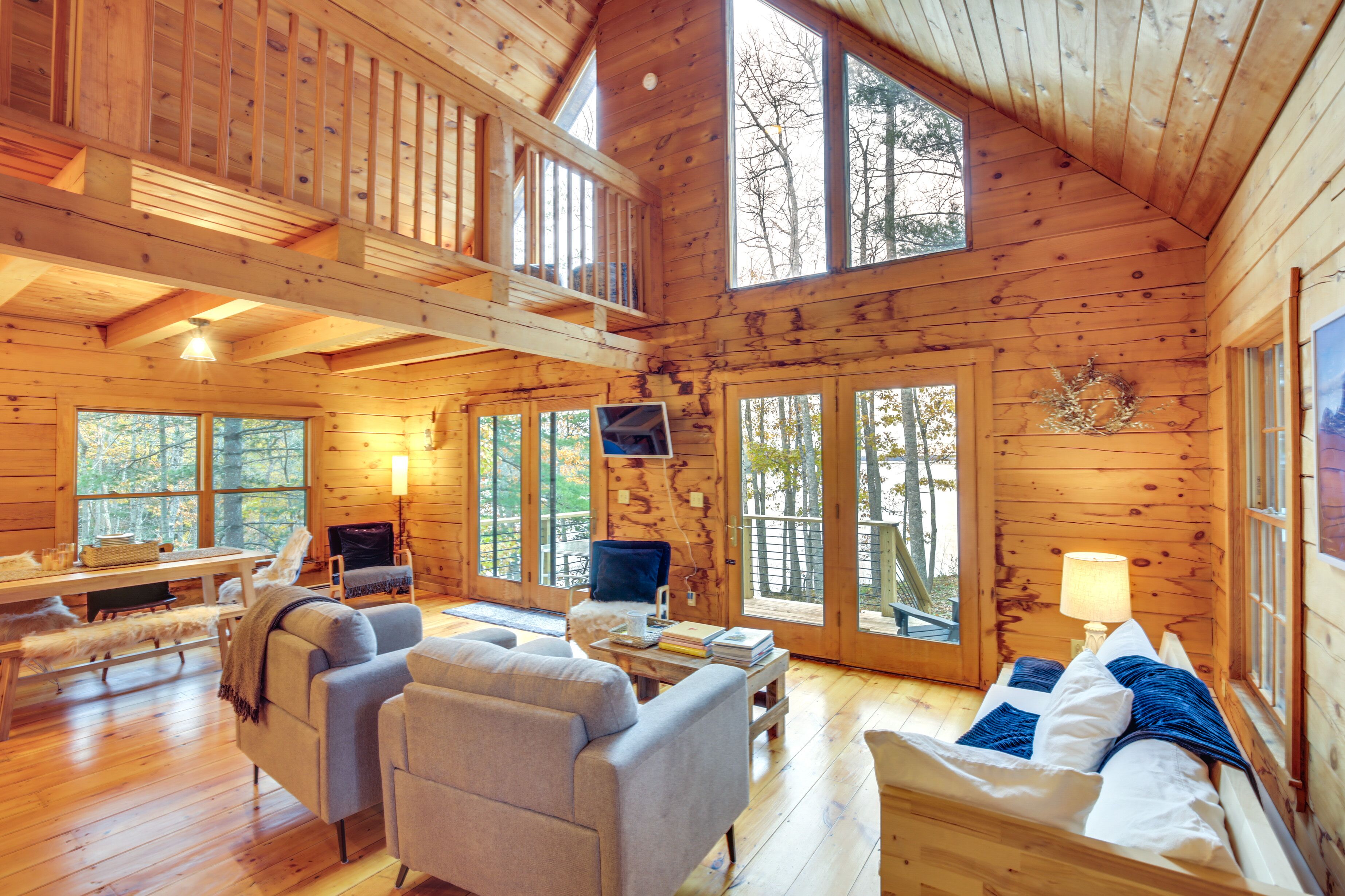 Waterfront Dresden Cabin with Deck + Fire Pit!