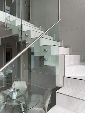 Byutsikt fra overnattingsstedet