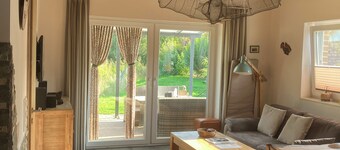 500m zum Hundestrand, Eingezäunter Garten, Ebenerdig