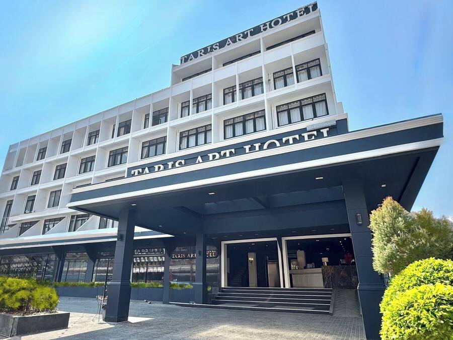 Façade de l’hébergement