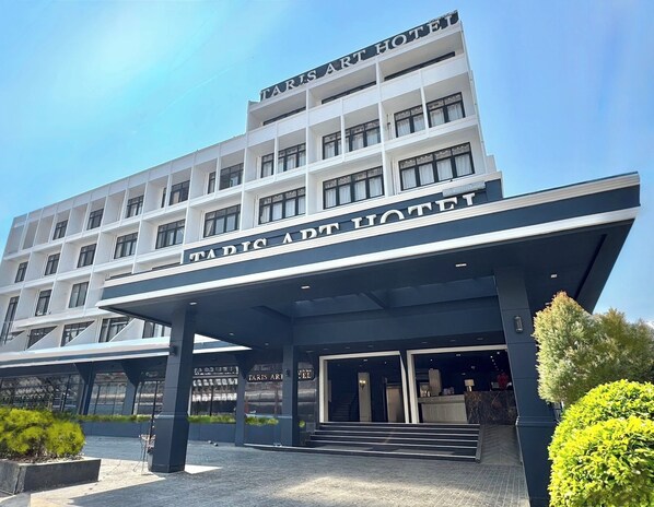 Façade de l’hébergement