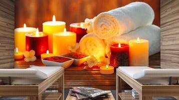 Sauna, hot springs, massages