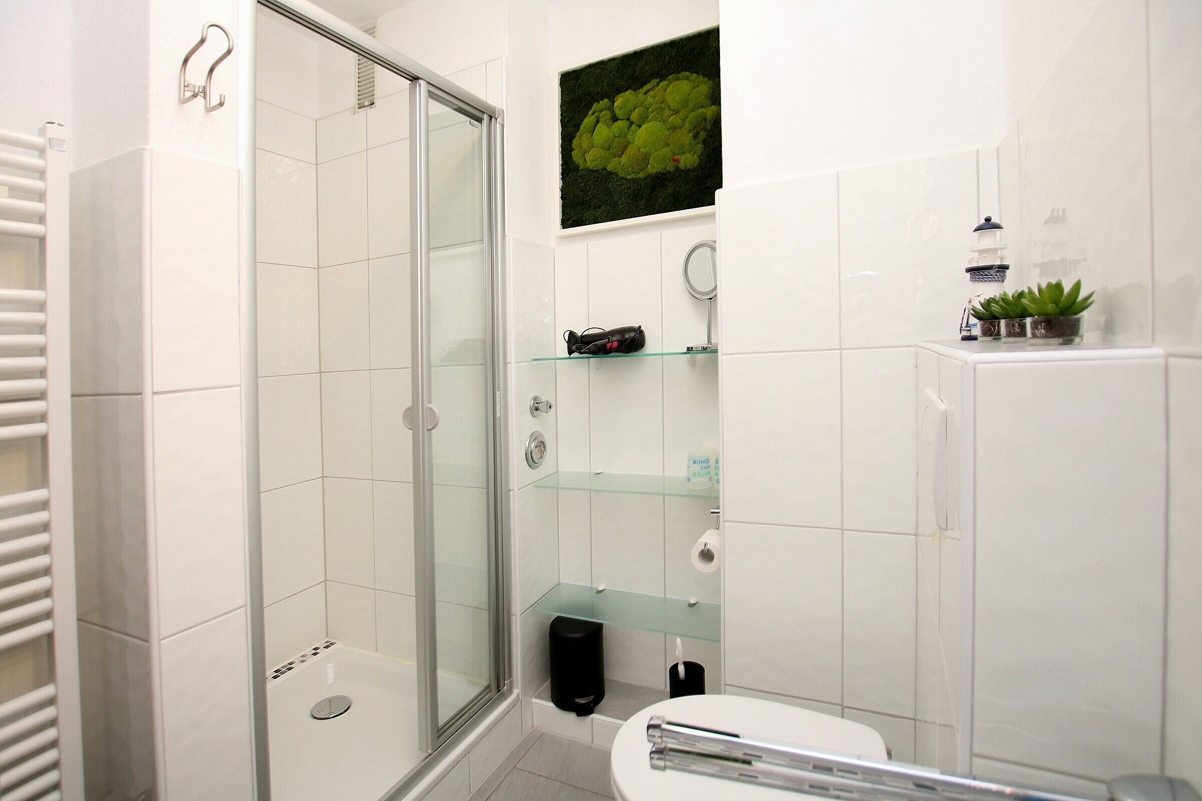 Dusche, Haartrockner