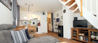 Corner house with 2 rooms on approx. 45m² and terrace
