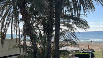 Junior tweepersoonskamer, uitzicht op zee | Terras