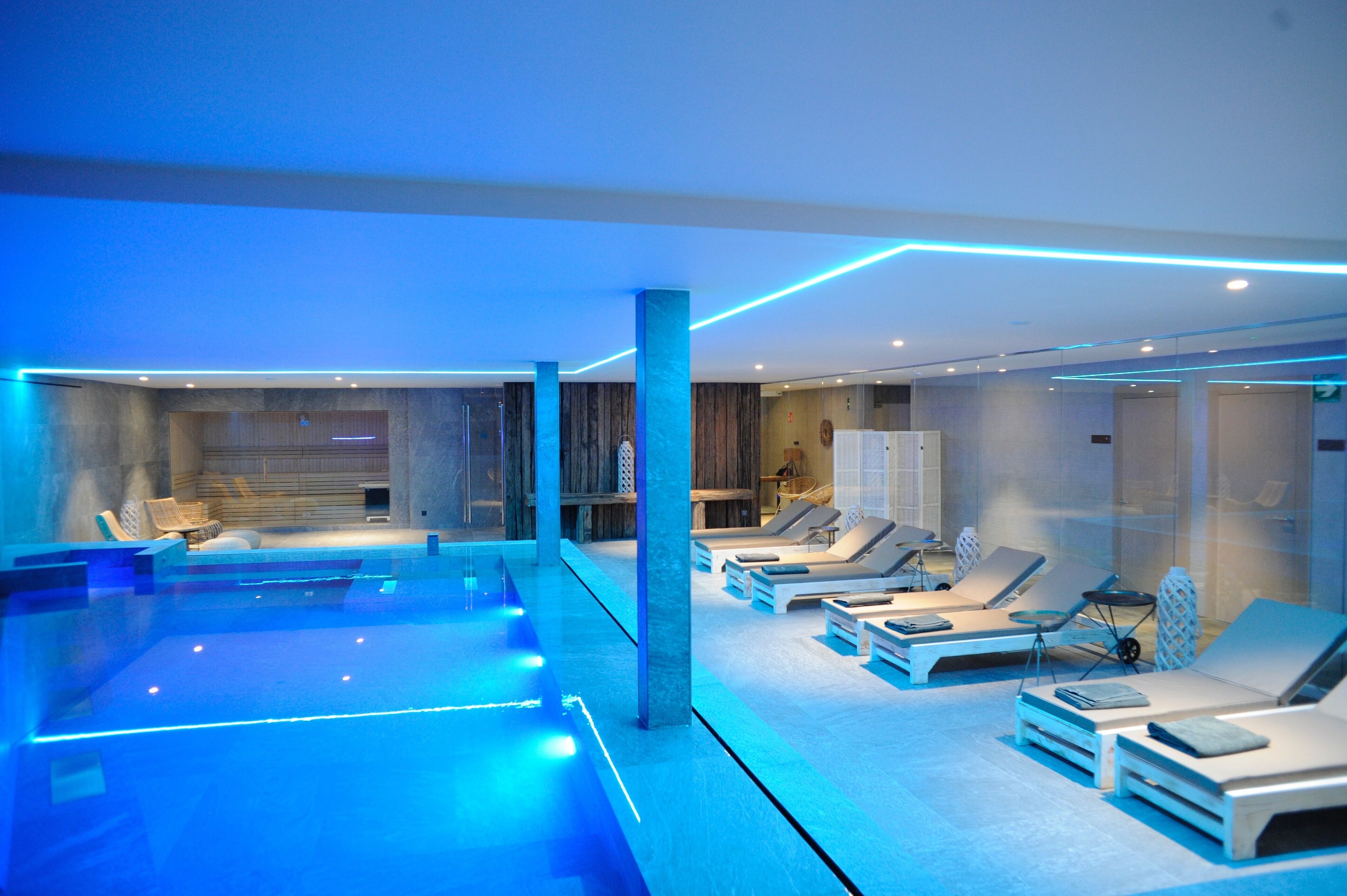 Espace de soins pour les couples, sauna, soins corporels