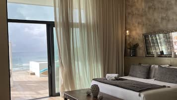 Deluxe Double Room, Terrace, Sea View | View from room