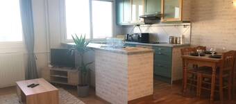 Bright T2 overlooking Cher, 8mn from station & center