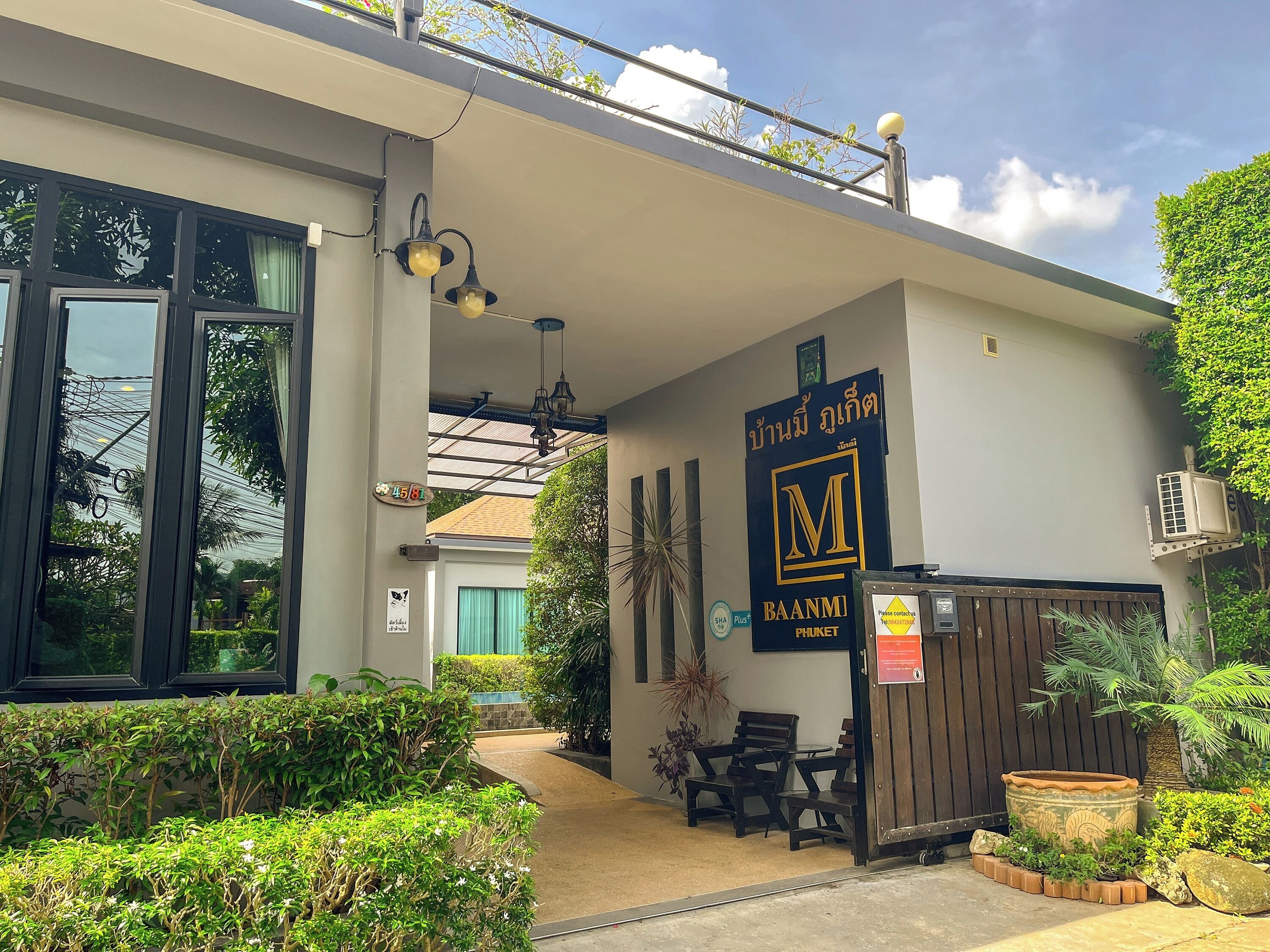 Fachada de la propiedad