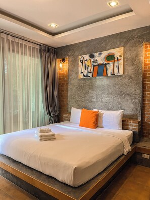 Kamar Double | Brankas, meja kerja, kedap suara, dan Wi-Fi gratis