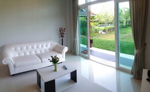 デラックス ヴィラ | 1 室のベッドルーム、デスク、WiFi (無料)、ベッドシーツ