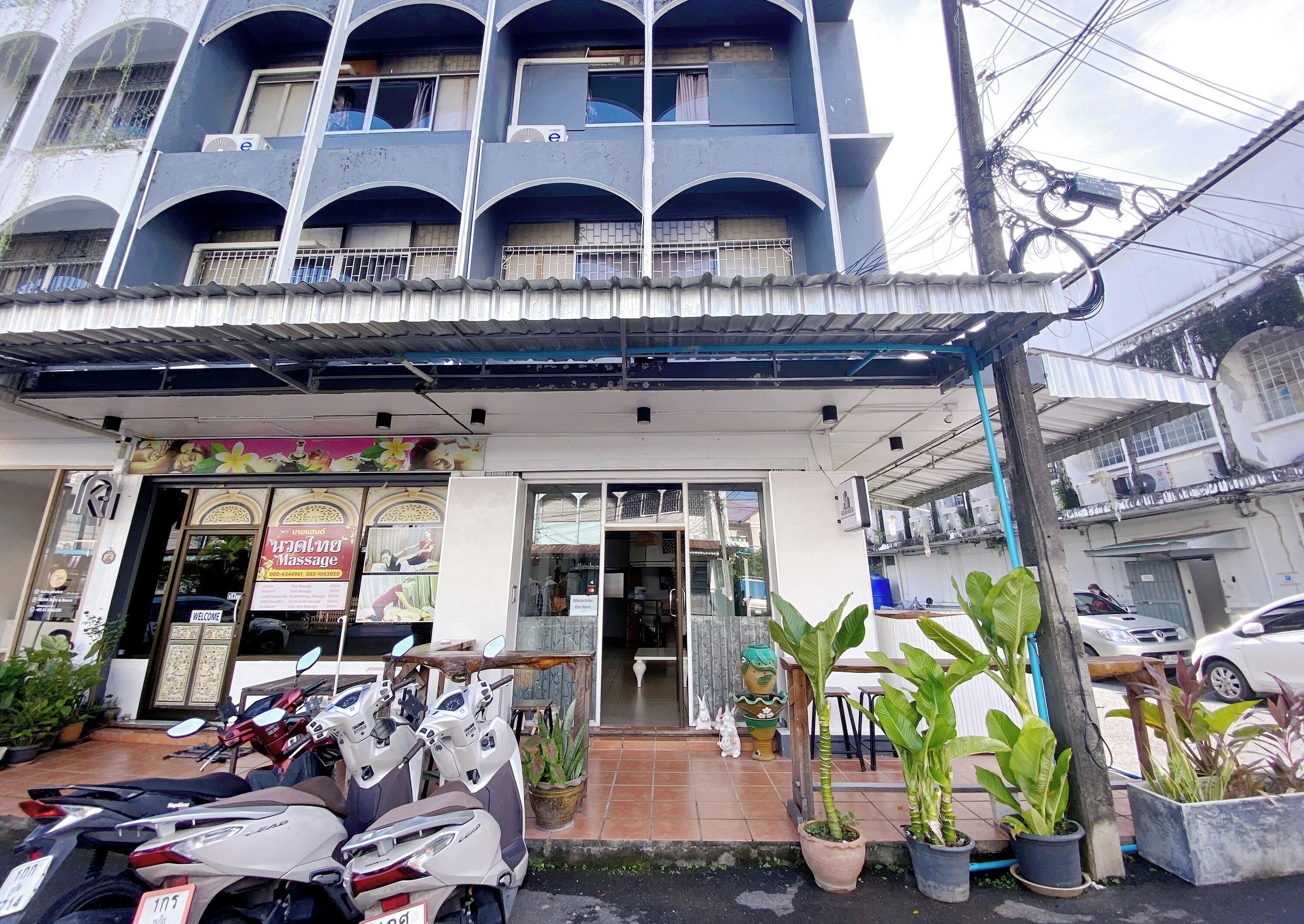 Fachada de la propiedad