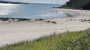 On the beach