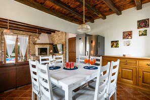 Dining - Villa Amani with pool (Butkovici)