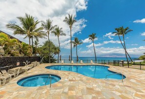 Pool - Polo Beach 808! Unique Opportunity One-Bedroom, Top Floor Home (Wailea)