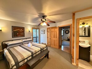 2 chambres, fer et planche à repasser, Wi-Fi, literie fournie
