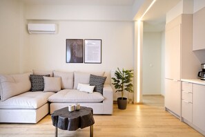 Living area - Eos Residence (Athens)