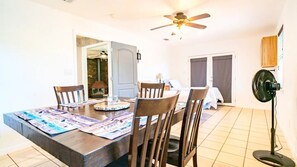 3 bedrooms, in-room safe, iron/ironing board, free WiFi