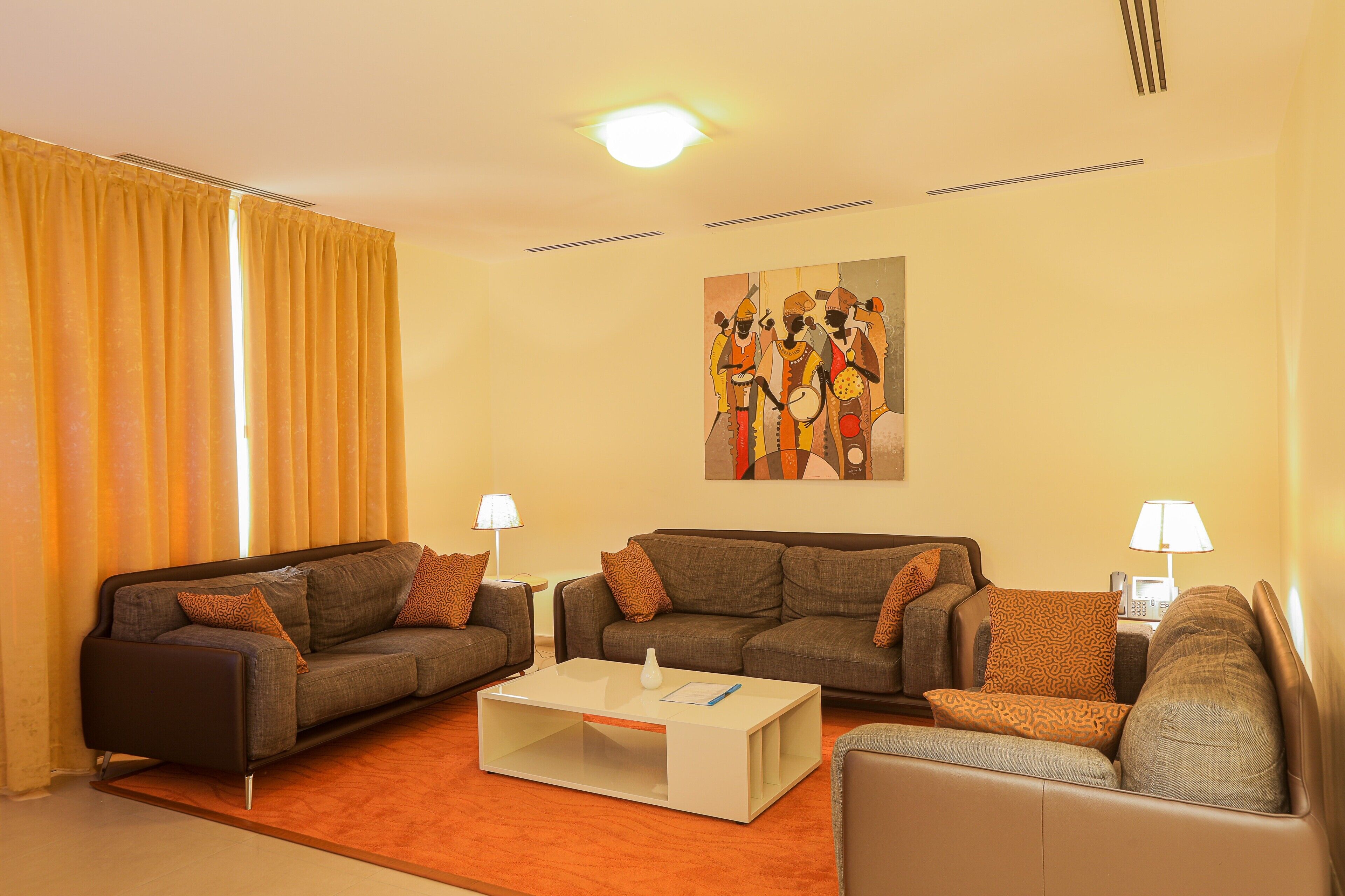 Suíte presidencial | Área de estar | TV de tela plana