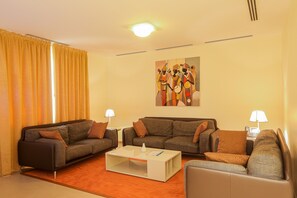 總統套房 | 起居區 | 平面電視