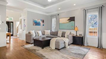 TV connectée, cheminée