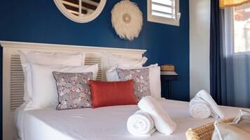 1 habitación, tabla de planchar con plancha, internet y ropa de cama