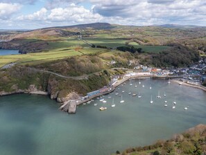 Marina - A stunning cottage, perfectly positioned above Fishguard Harbour. (Lower Town, Fishguard)