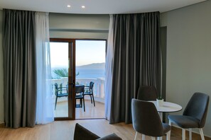 Leilighet, 1 soverom, sjøutsikt