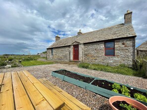 Property grounds - You will love everything about Mey Bee. (Mey, near Thurso)