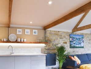Interior - Tregrannick Barn offers a traditional taste of Cornish life. (Trannack, near Helston)