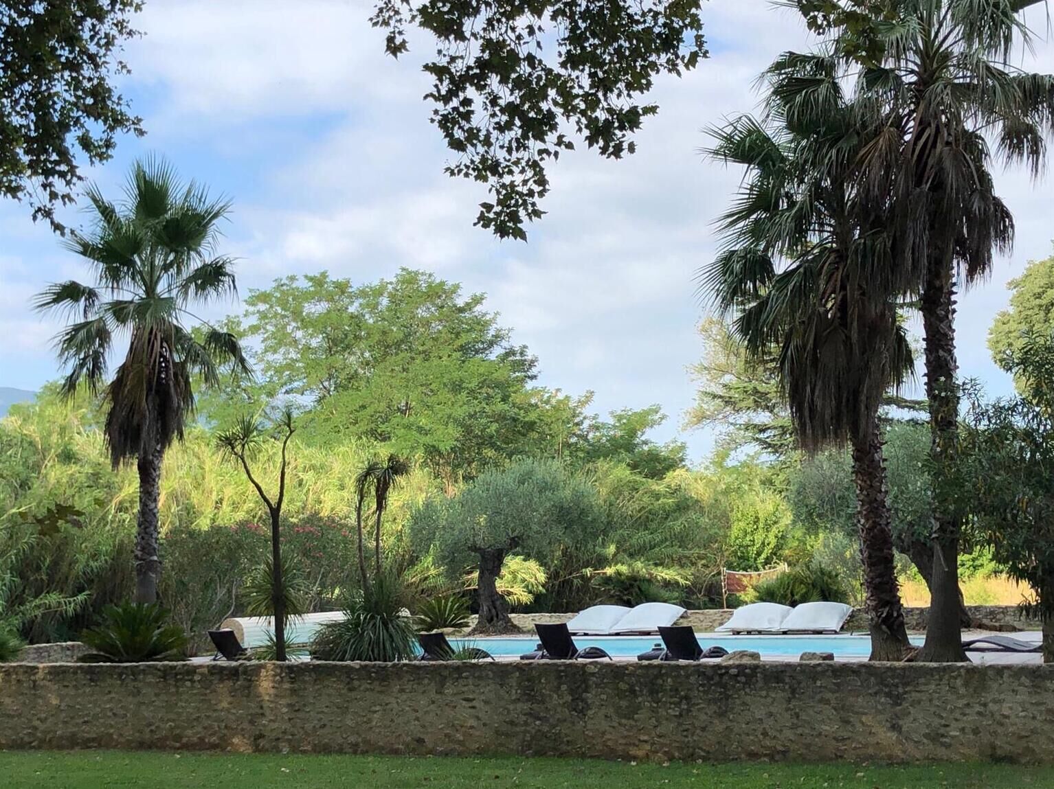 Una piscina climatizada