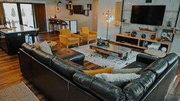 Smart-tv, bordtennisbord, printere