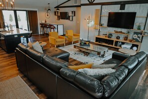 Smart-tv, bordtennisbord, printere