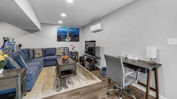 Smart TV, video games, DVD player, stereo