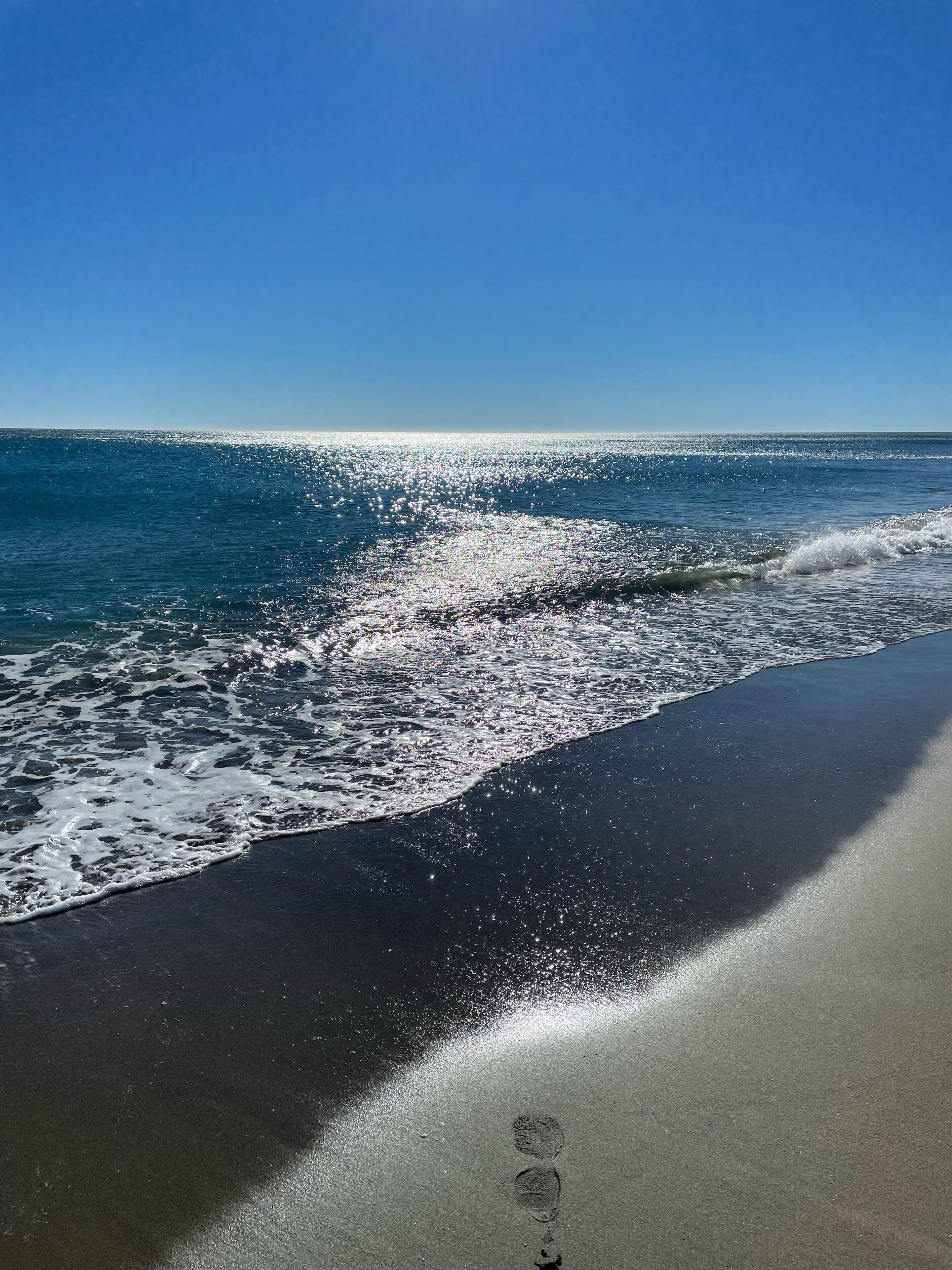 Vlak bij het strand