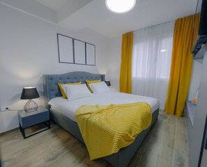 1 bedroom, iron/ironing board, free WiFi, bed sheets