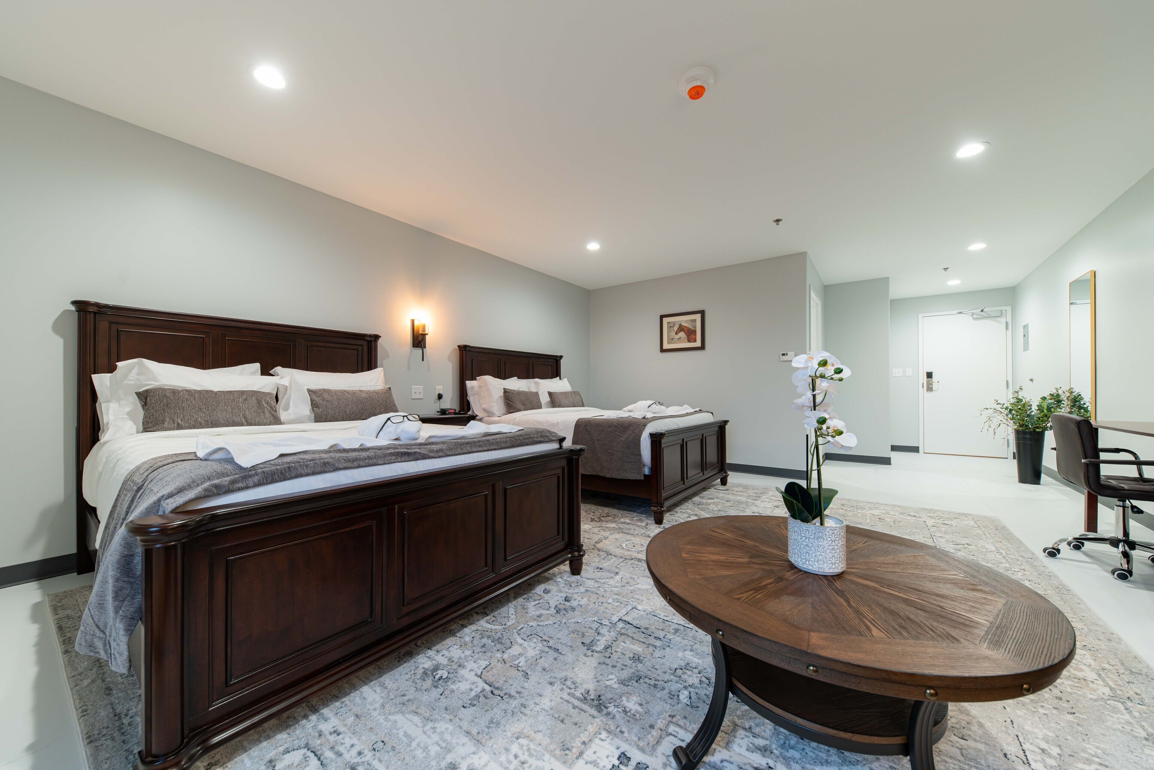 Blackout drapes, soundproofing, iron/ironing board, free WiFi