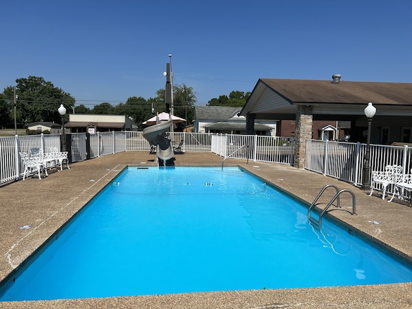 Seasonal outdoor pool