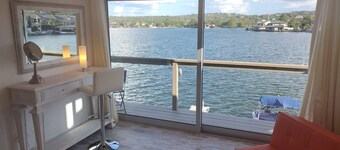 Lake LBJ as the backyard with Boat dock