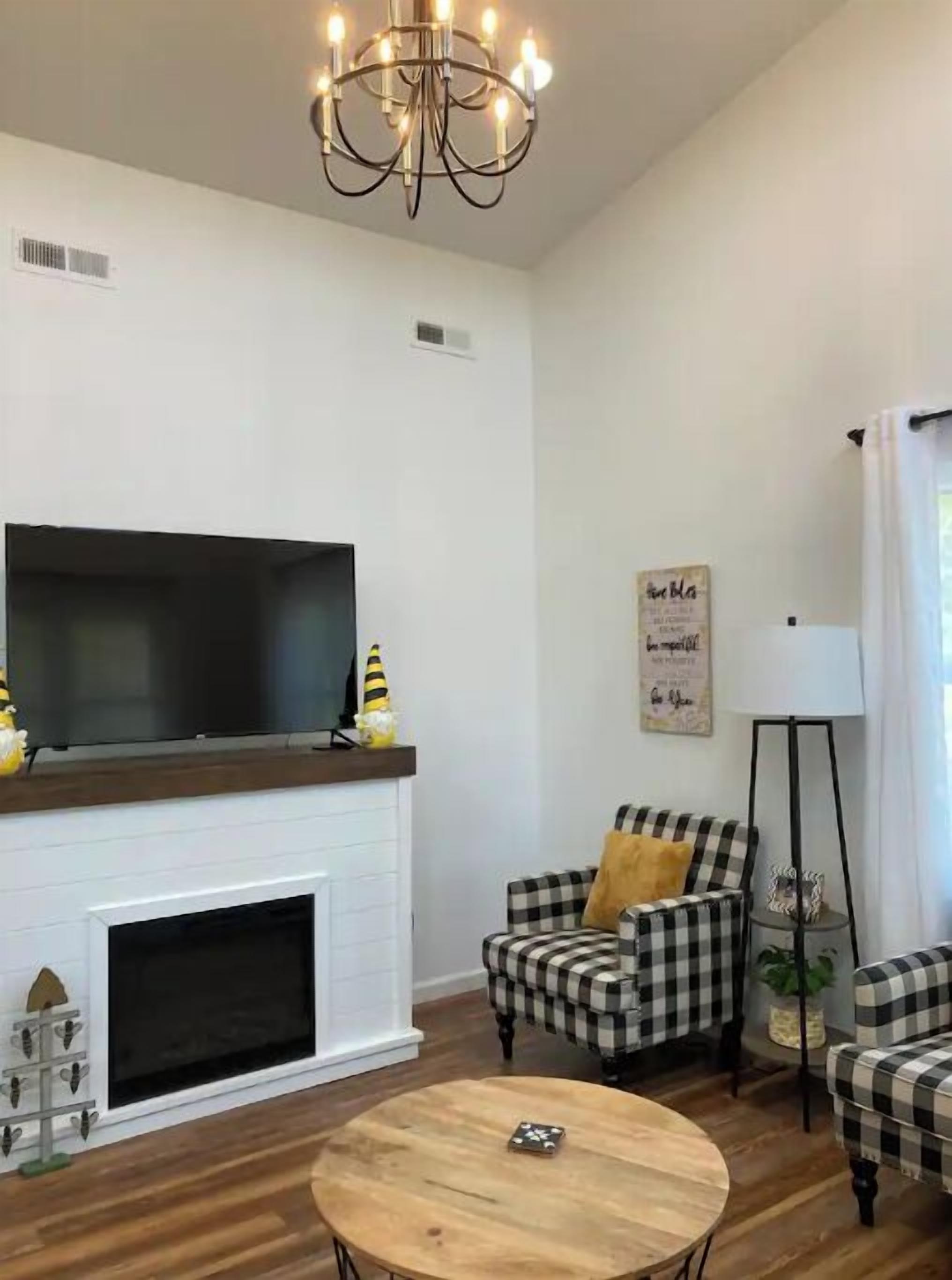 智能電視、壁爐