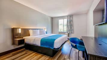 Blendingsgardiner, wi-fi og sengetøy